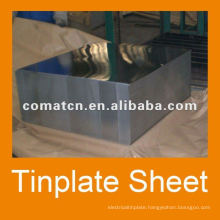 JISG3003 prime tinplate steel for metal box usage